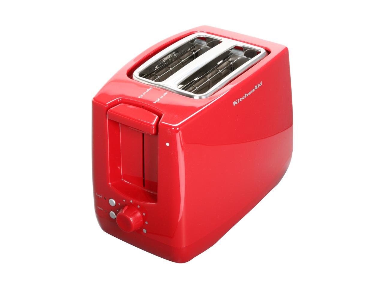 KitchenAid KTT340ER Red 2Slice Polycarbonate Toaster