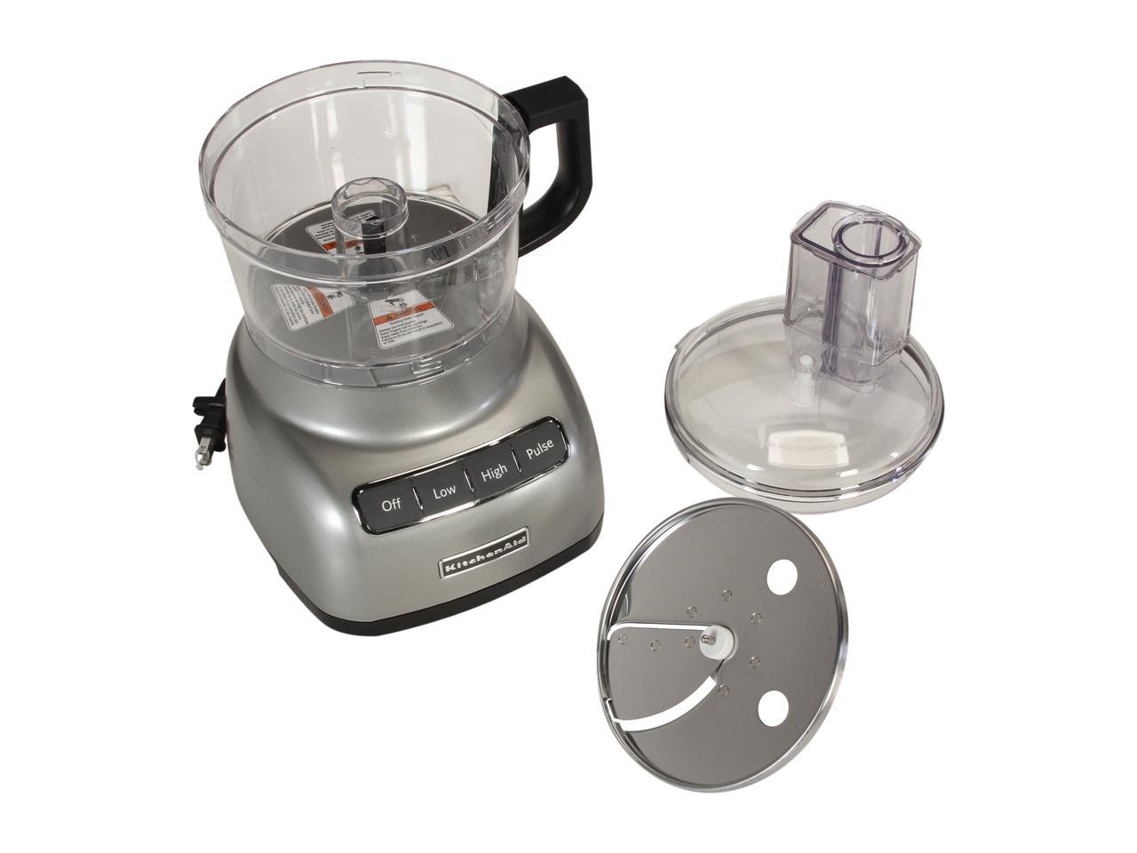 Kitchenaid Kfp0711cu Contour Silver 7 Cup Food Processor