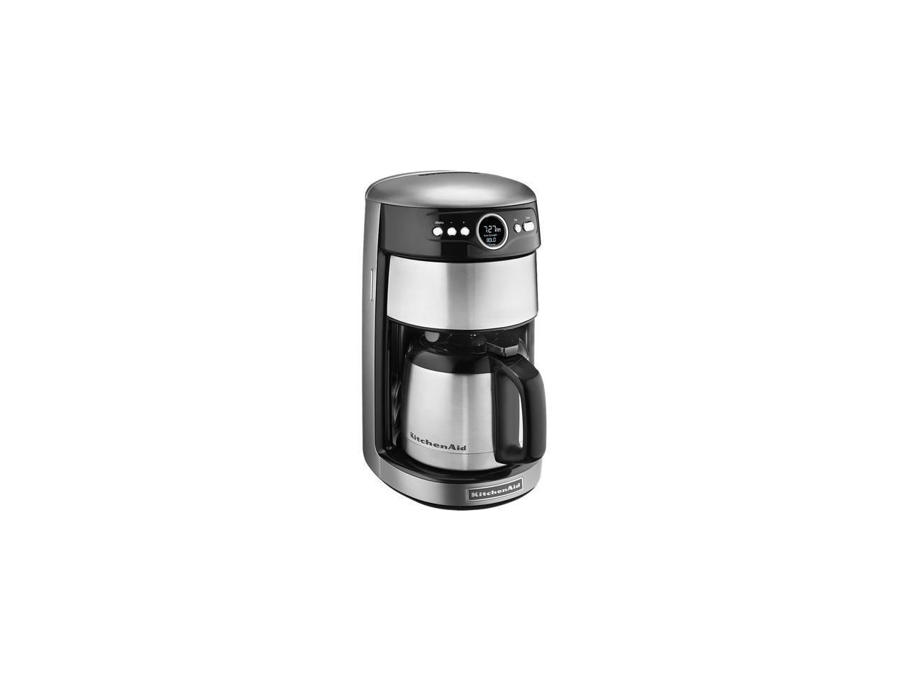 KitchenAid KCM1203CU Contour Silver 12 Cup Thermal Carafe Coffee Maker