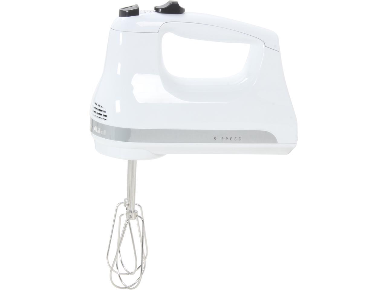 KitchenAid KHM512WH 5Speed Ultra Power Hand Mixer White