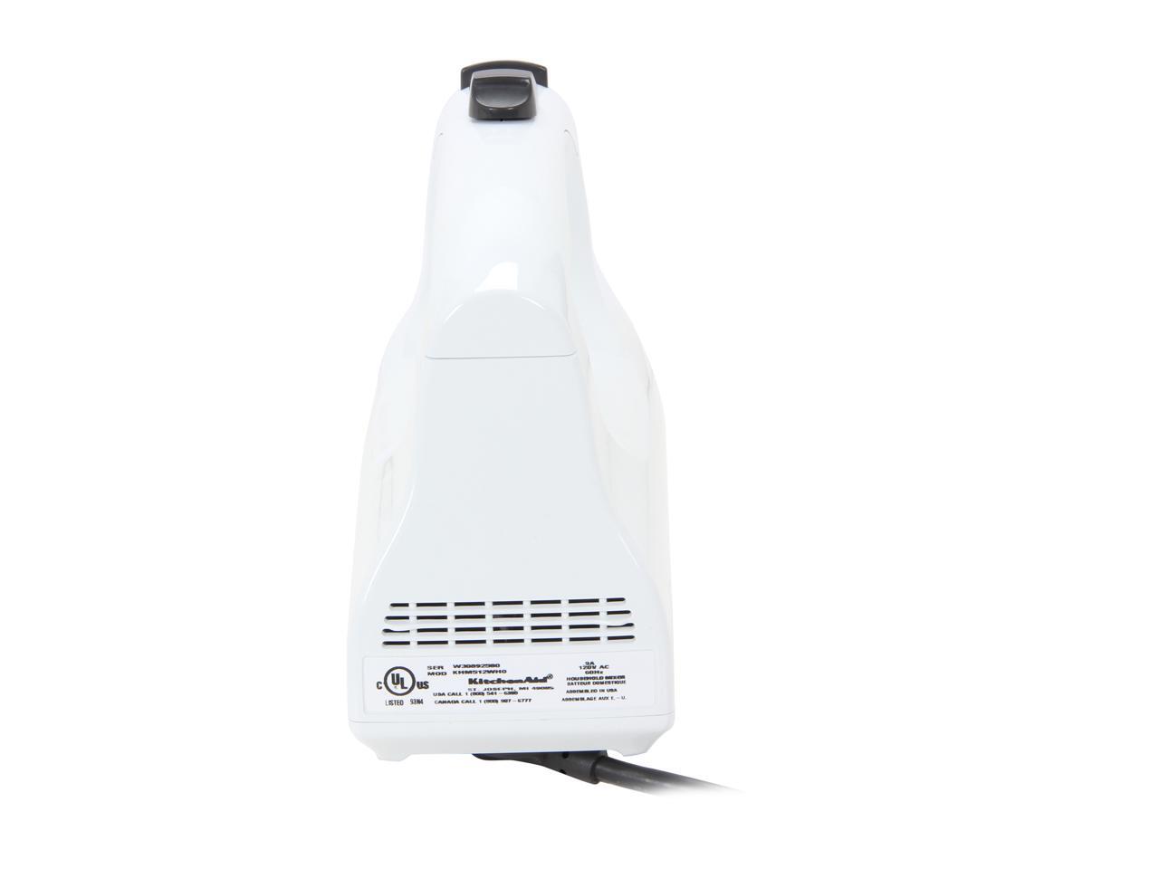 KitchenAid KHM512WH 5Speed Ultra Power Hand Mixer White