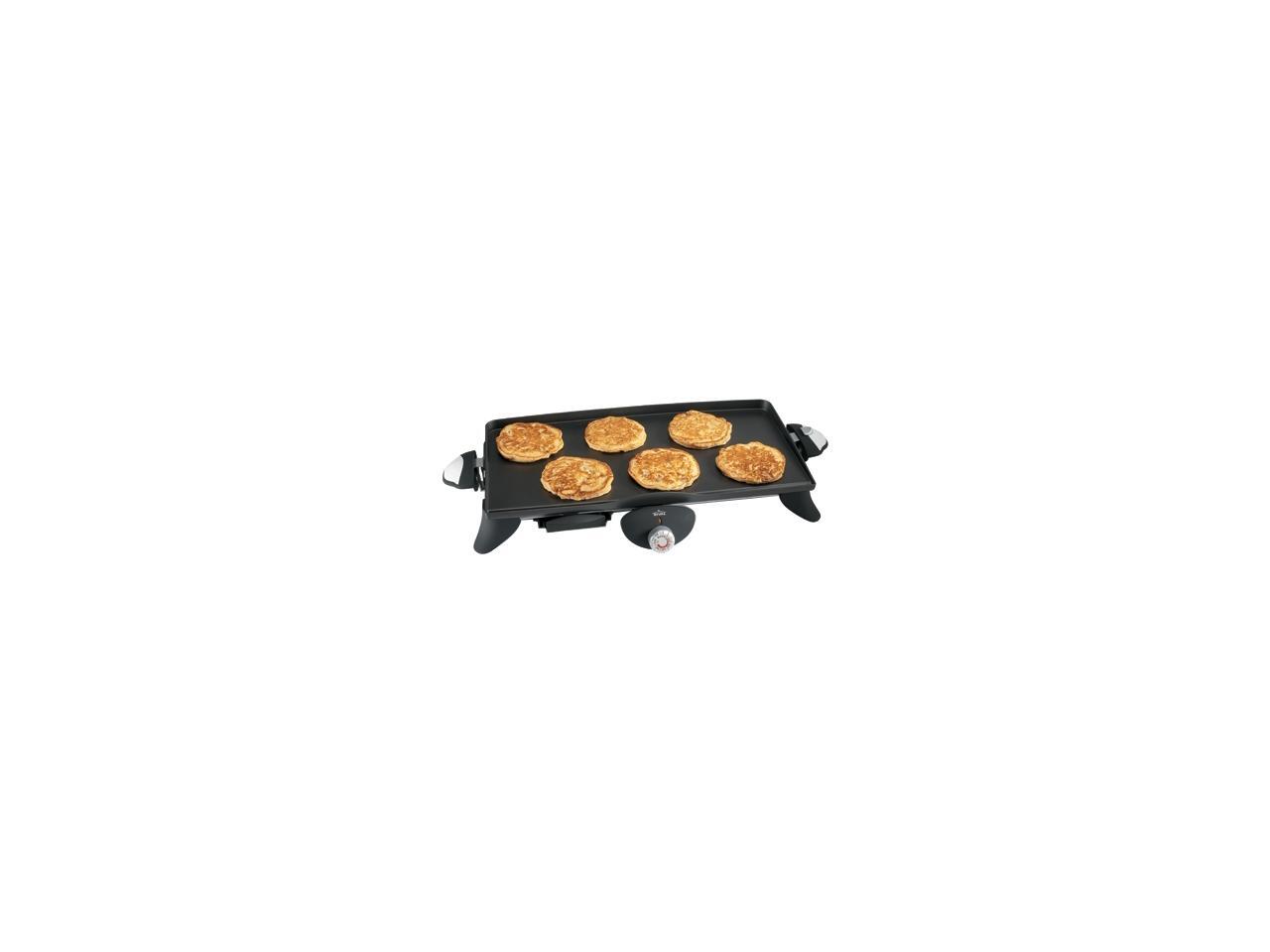 RIVAL GR225 Black 10" x 20" Griddle w/ Removable Griddle Plate