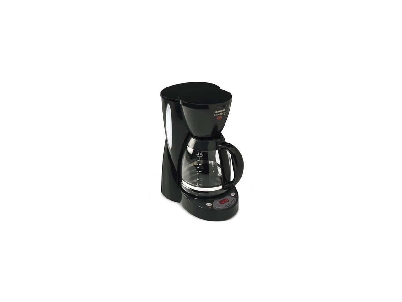 Black & Decker DCM2500B Black SmartBrew Plus 12-Cup Programmable ...