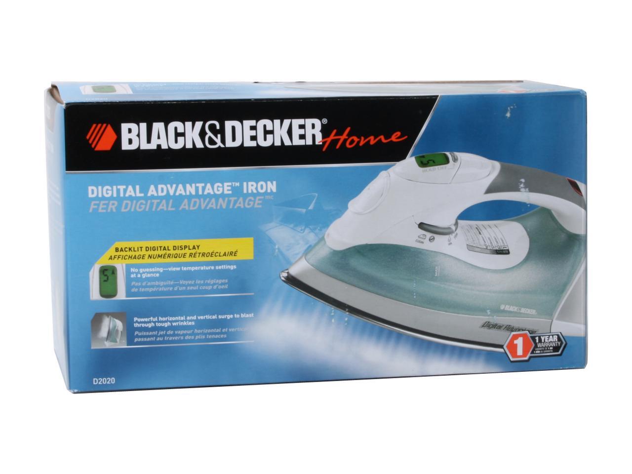 Black & Decker D2020 Digital Advantage Digital Iron