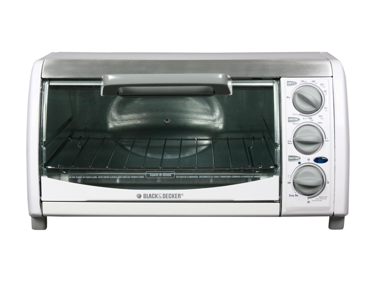 Black & Decker TRO490W ToastROven Classic 4Slice Countertop Oven