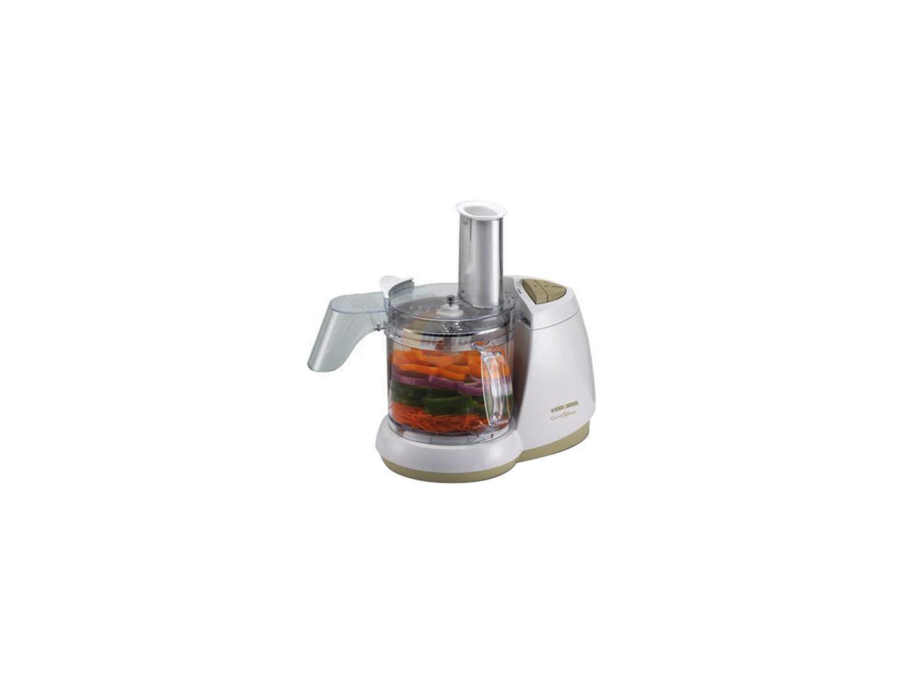 Black & Decker FP1445 White Quick 'N Easy Plus Food Processor Newegg.ca