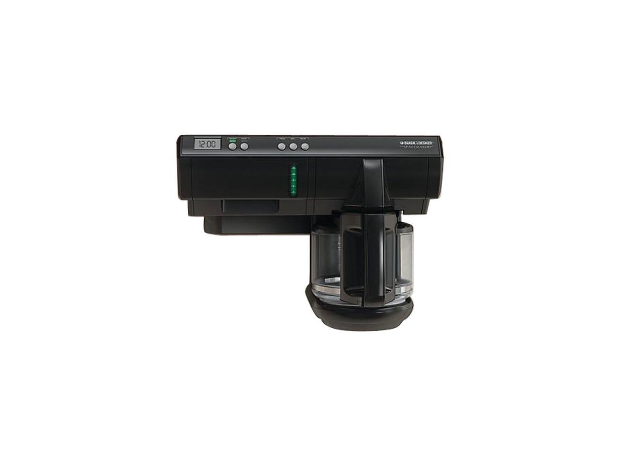 Black & Decker SDC740B Black Spacemaker 12Cup Coffee Maker