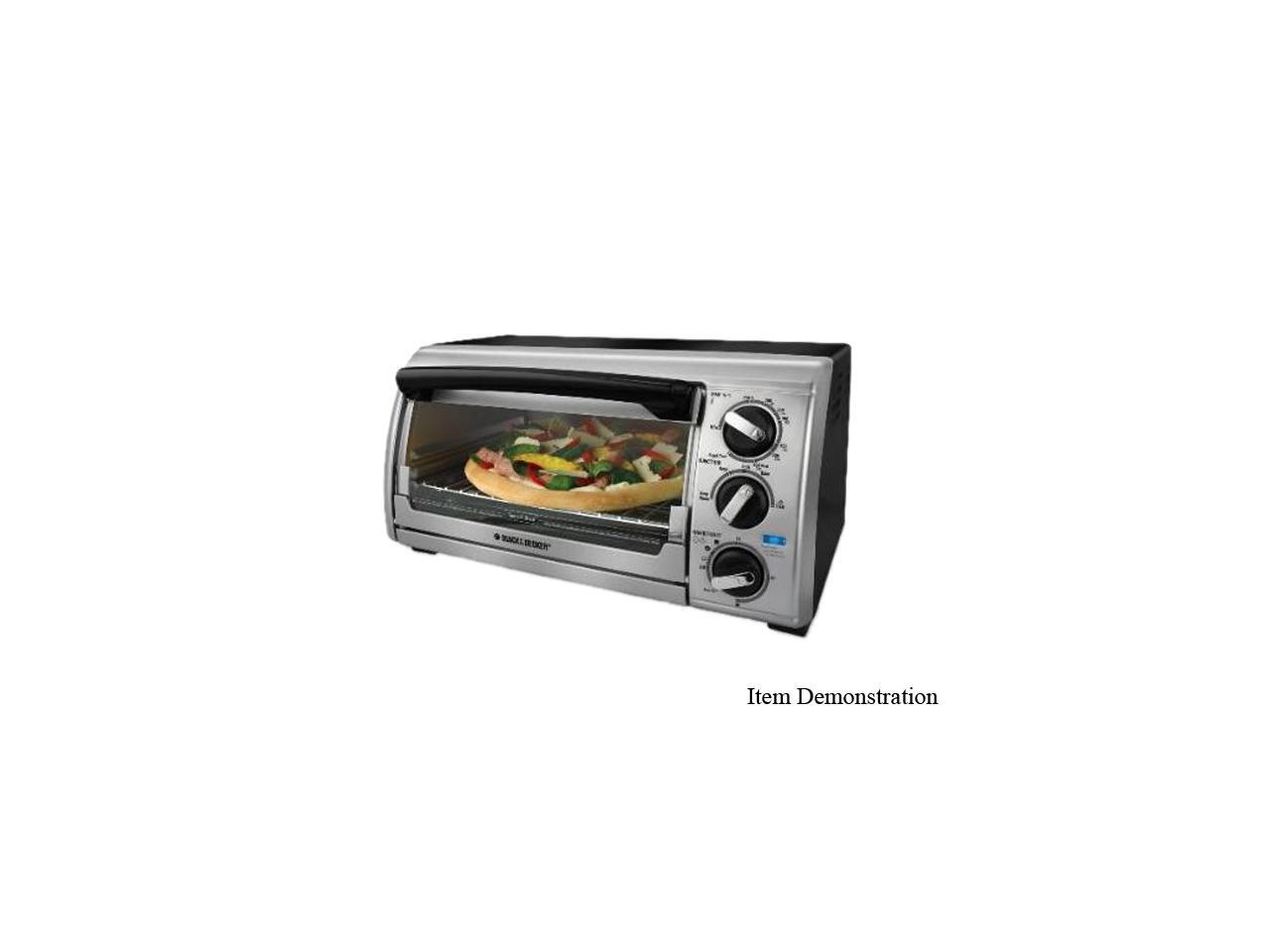 Black & Decker TRO480BS Stainless Steel Countertop Oven
