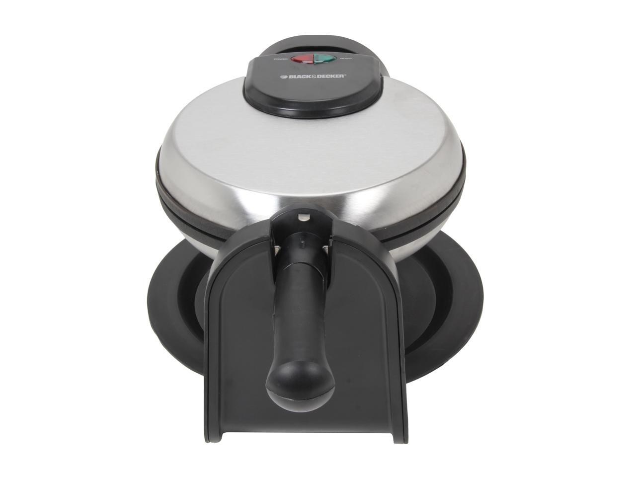 Black & Decker WM1404S Stainless Steel Rotary Waffle Maker - Newegg.com