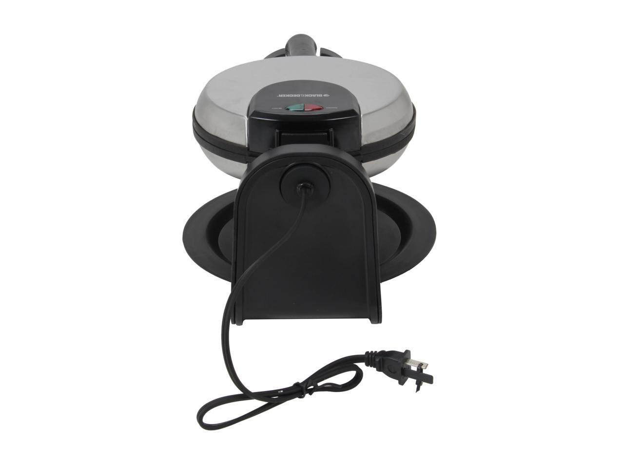 Black & Decker WM1404S Stainless Steel Rotary Waffle Maker - Newegg.com