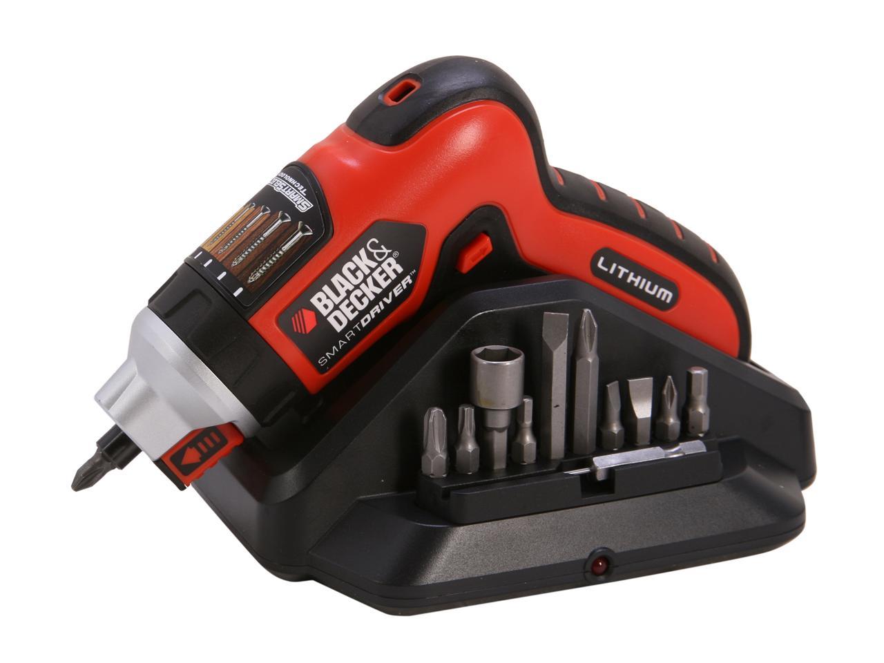 Black & Decker 4V MAX Lithium Rechargeable Screwdriver - Newegg.com