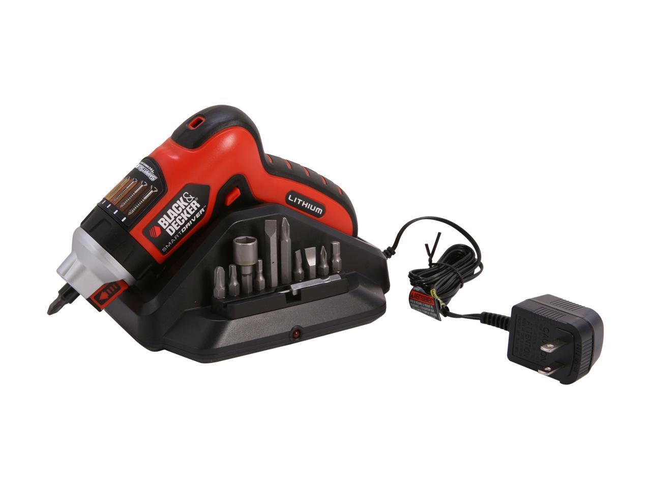 Black & Decker 4V MAX Lithium Rechargeable Screwdriver