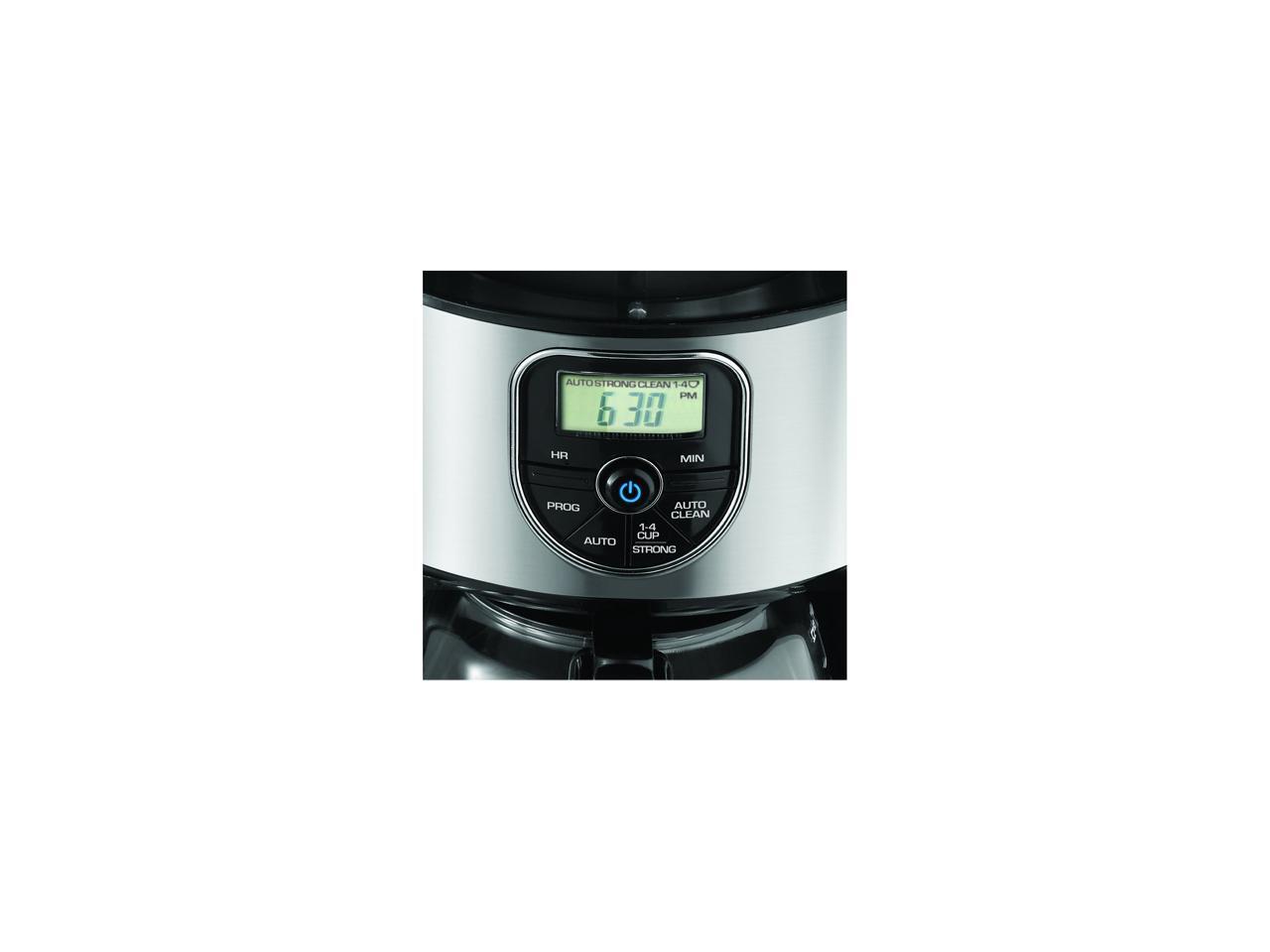 Black & Decker CM4000S Black/Silver 12Cup Programmable Coffee Maker