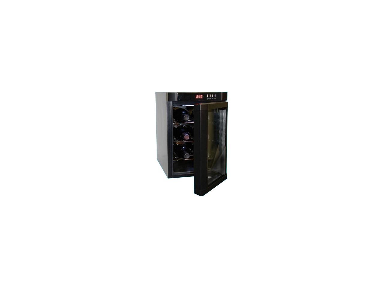 Haier HVUE06ABB Thermal Electric Wine Cellar Black