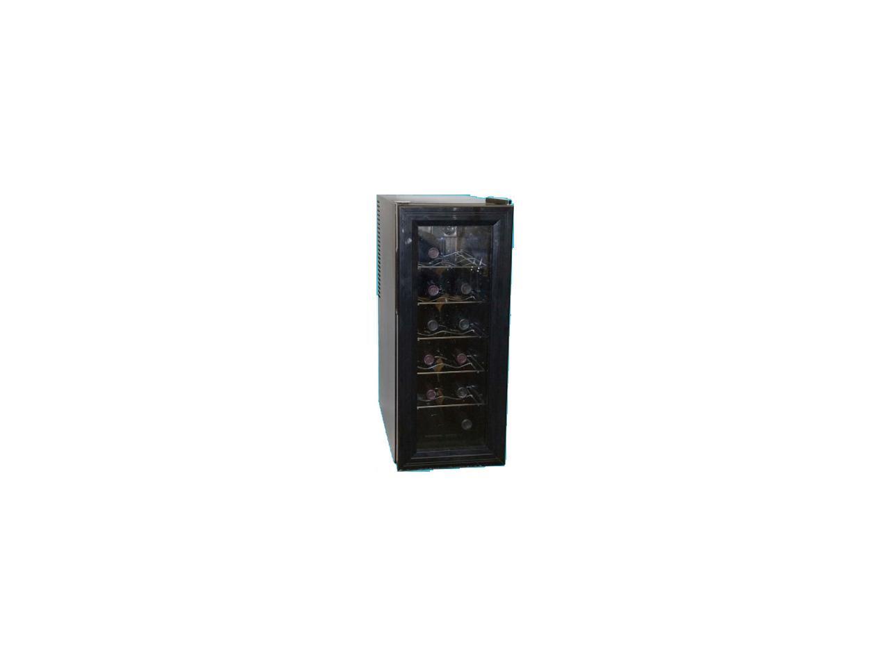 Haier HVW12ABB Thermal Electric Wine Tower Storage Black