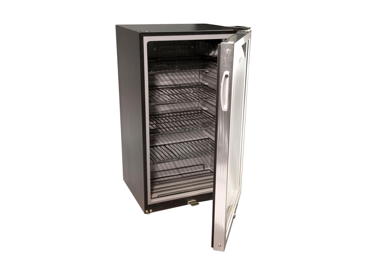 Haier HC125FVS Beverage Center With Automatic Interior Light Black