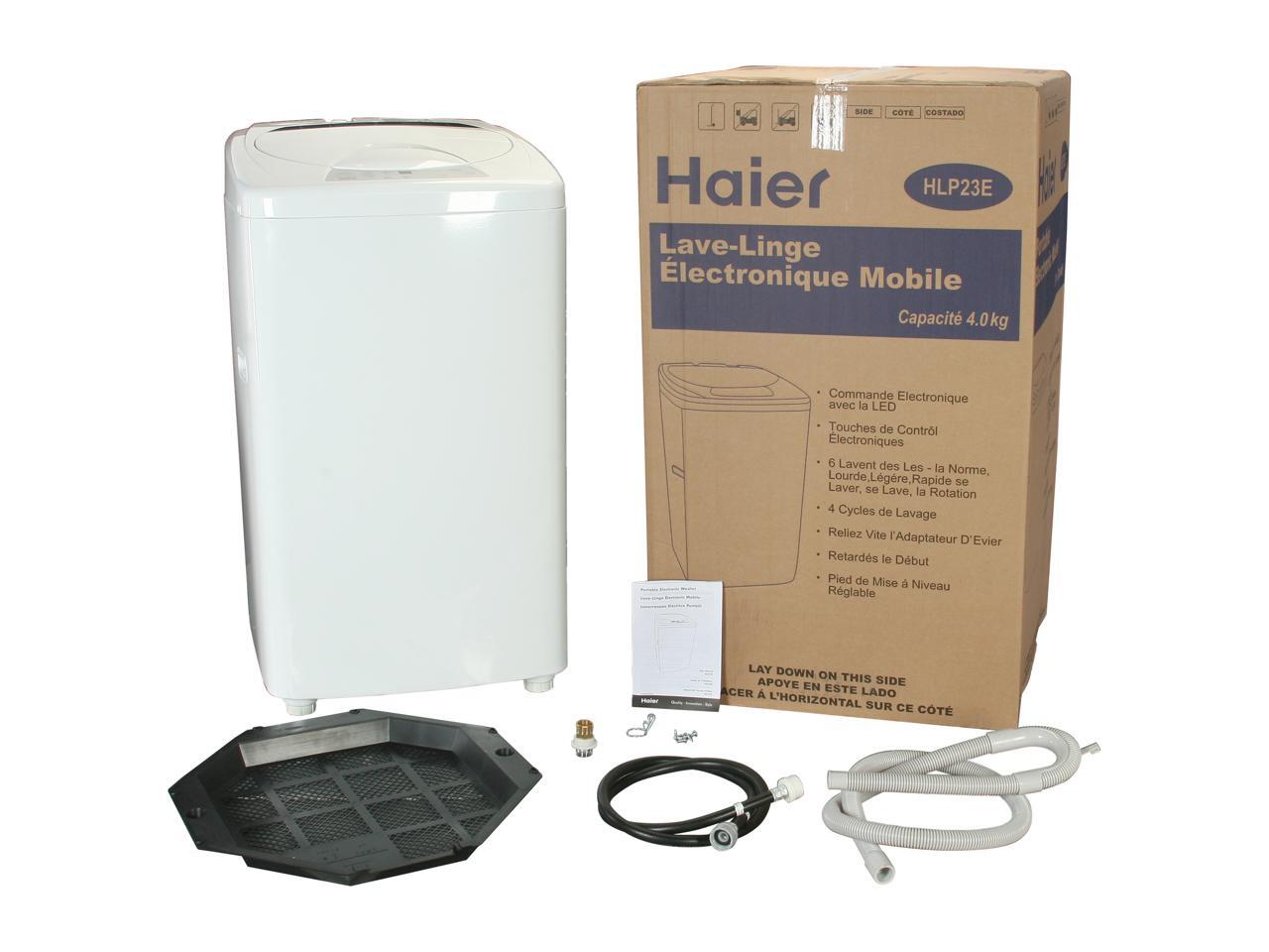 Haier HLP23E White TopLoading Electronic Touch Pulsator Washing