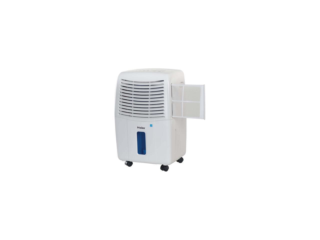 Haier DE45EM 45 Pint Capacity Portable Electronic Air Dehumidifier with