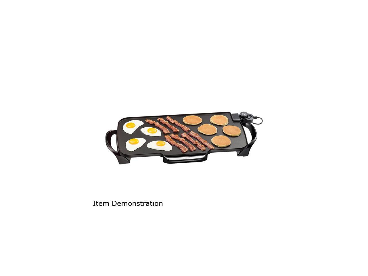 Presto 07061 22inch Electric Griddle with Removable Handles