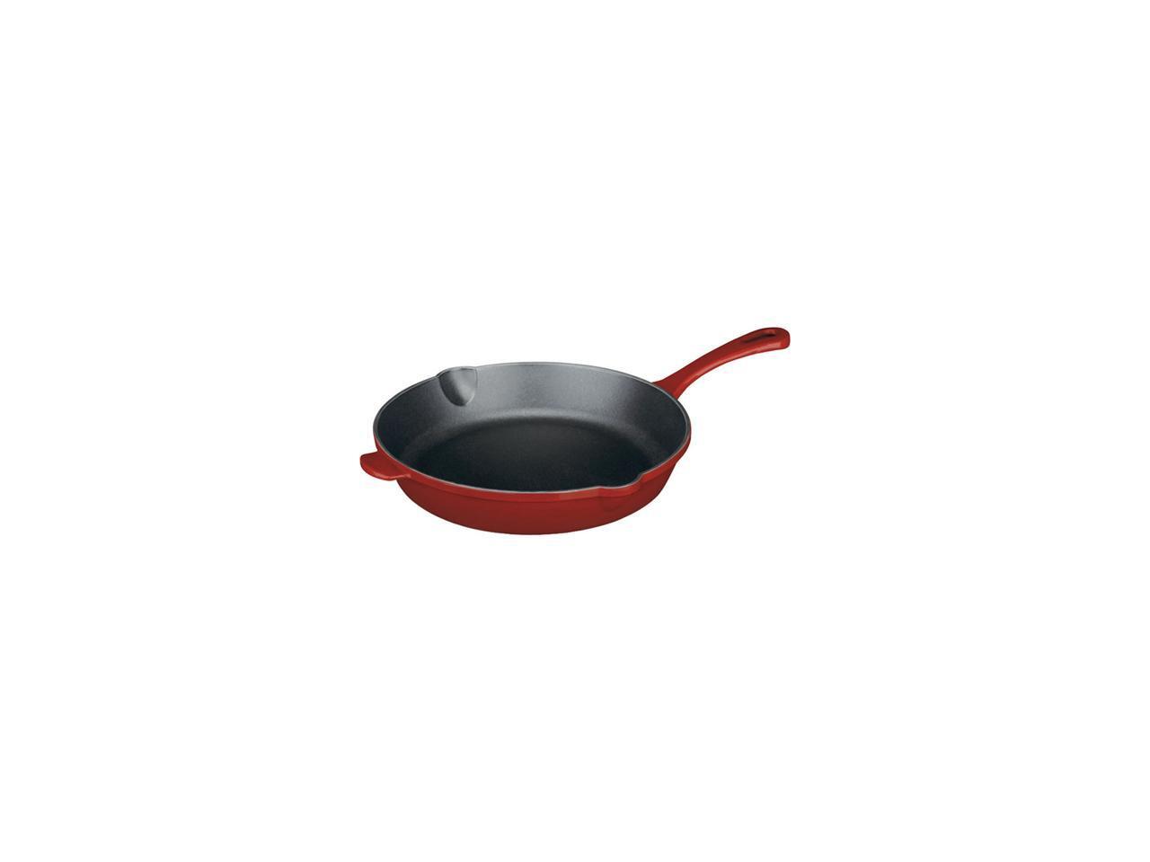 cuisinart enameled cast iron round fry pan