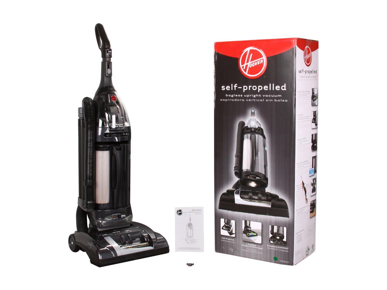 Open Box: HOOVER UH60010 Self-Propelled WindTunnel Upright Vacuum Black ...