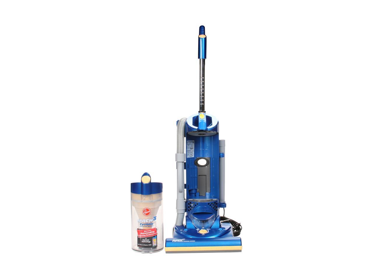 HOOVER U5180910W Mach 3 Cyclonic Bagless Upright Blue