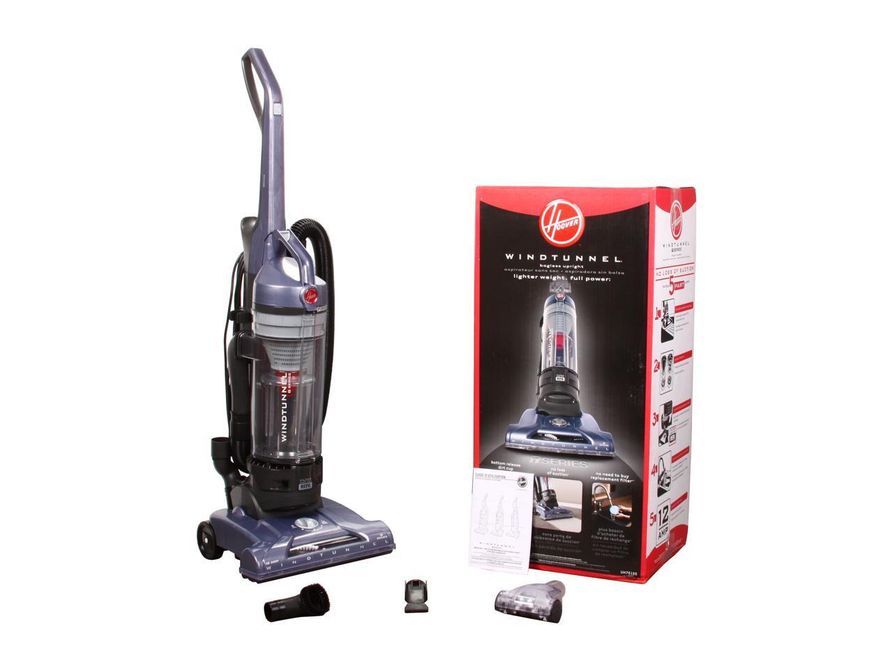 HOOVER UH70105 Bagless Upright Vacuum WindTunnel TSeries Gray