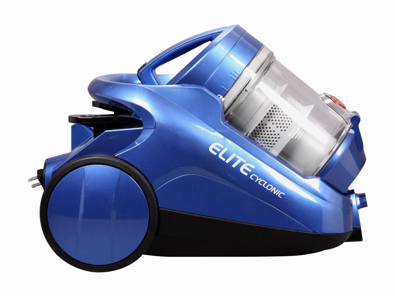 Refurbished HOOVER S3825RM Elite Cyclonic Canisters Vacuum Blue