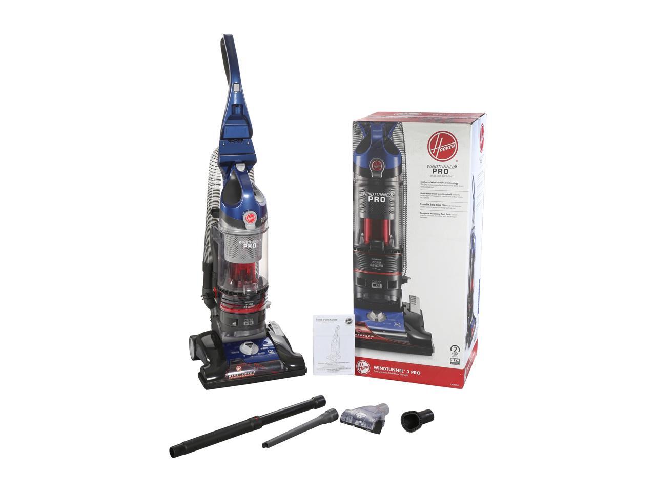 Hoover WindTunnel 3 Pro Bagless Upright Vacuum Carpet Cleaner (Lightly