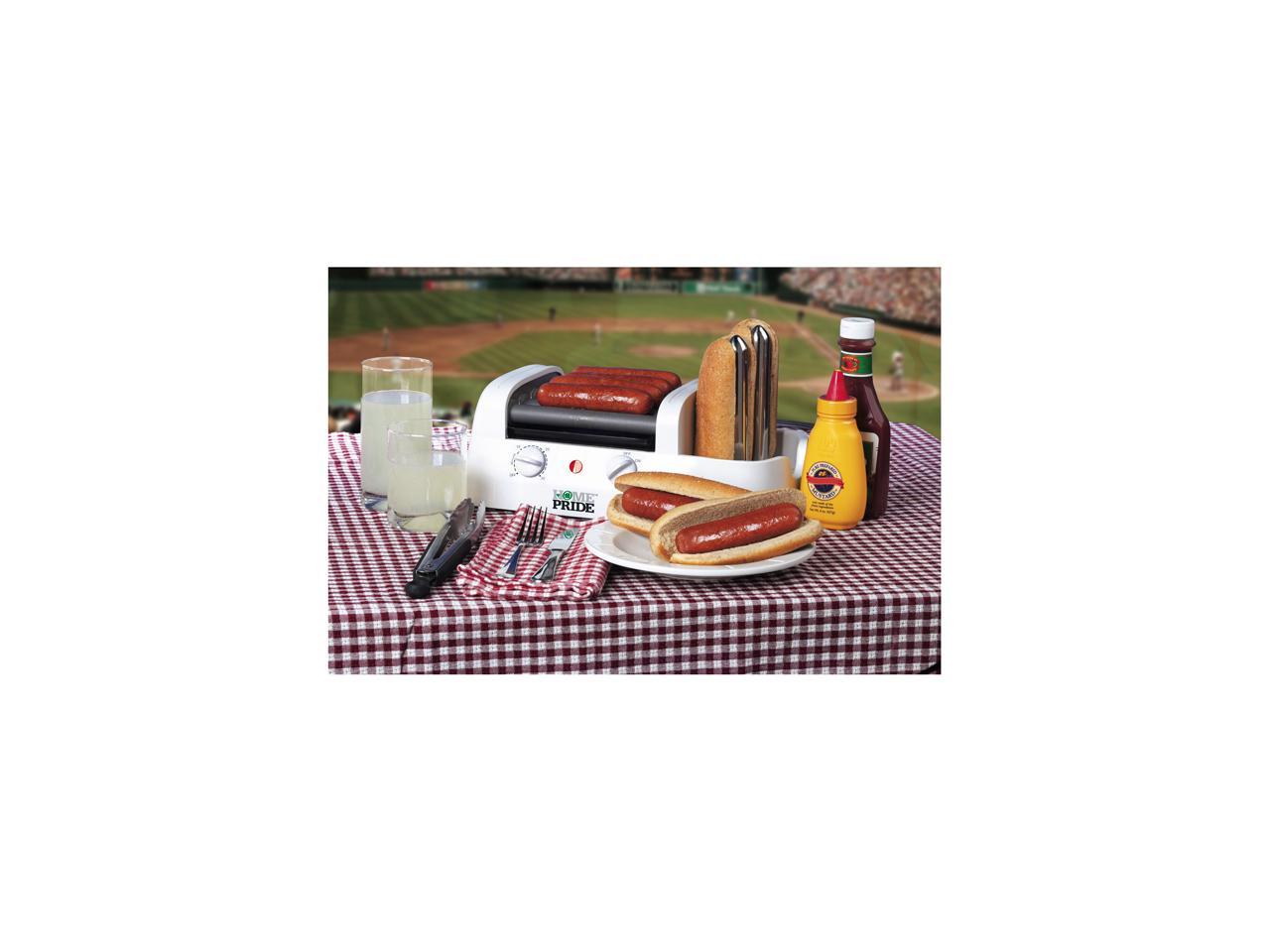 Home Pride Ballpark Hot Dog Rotisserie Griller 