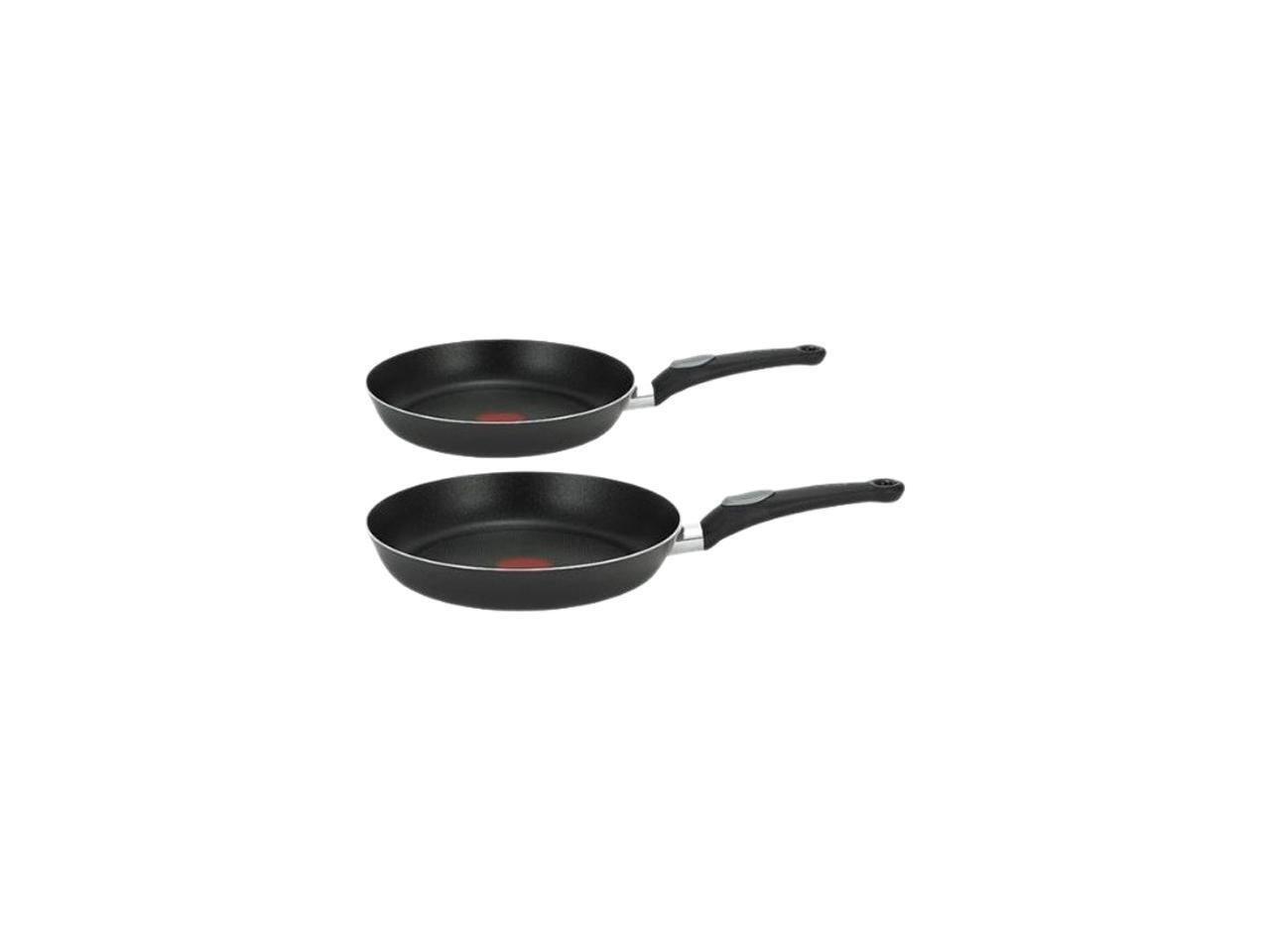 Tfal D050S272 2pc Fry Pan Set Black