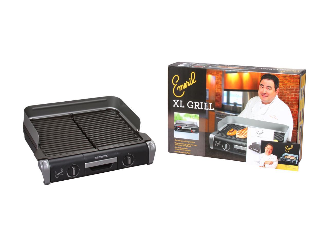 Emeril by Tfal TG8000002 Black XL Grill