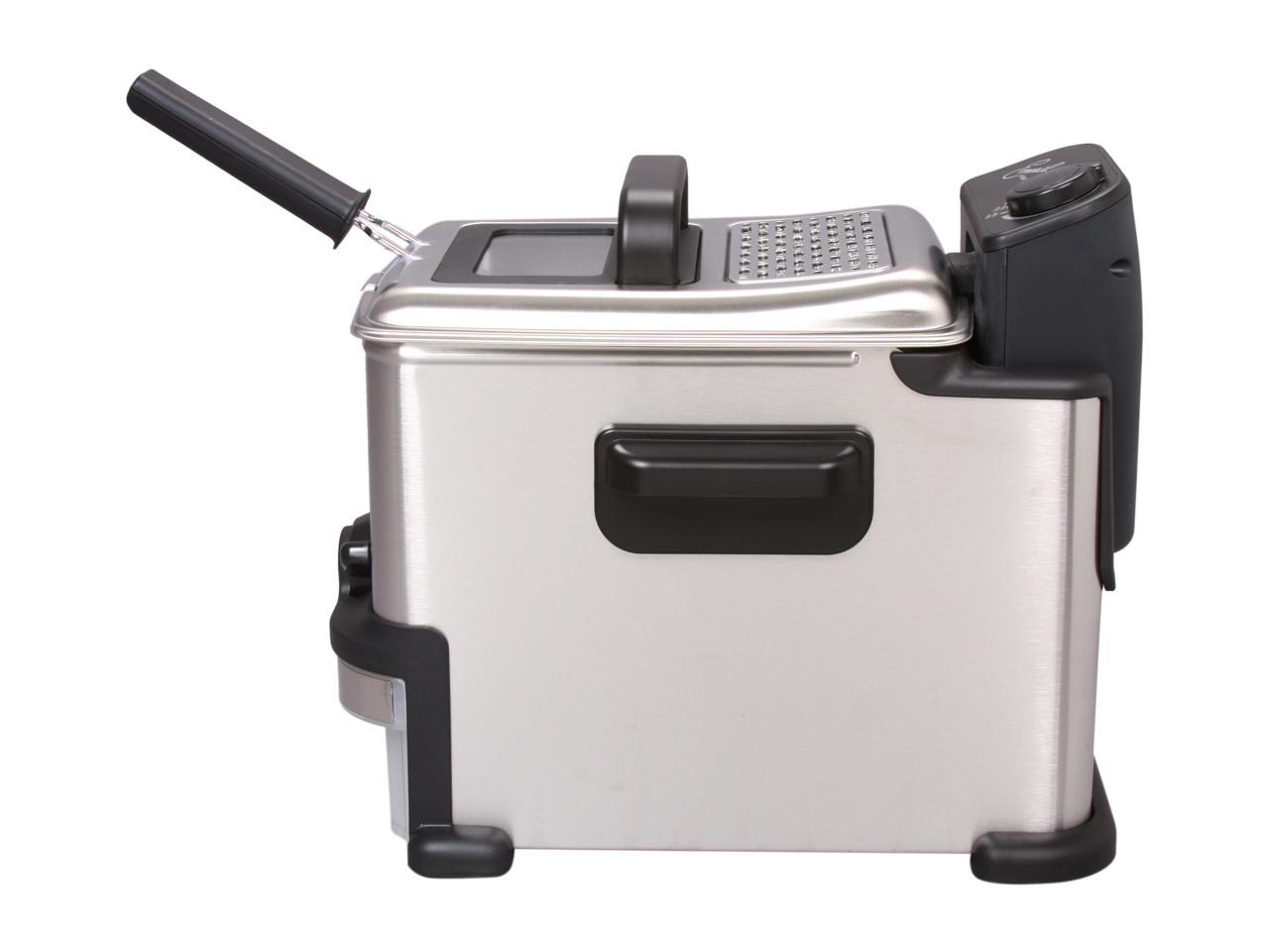 Emeril by T-fal, FR702D001 1.8 Liter Deep Fryer with Integrated Oil ...