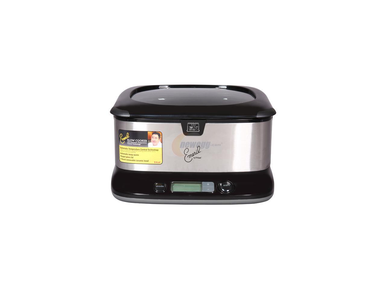 Emeril by Tfal SD5000001 Silver Slow Cooker