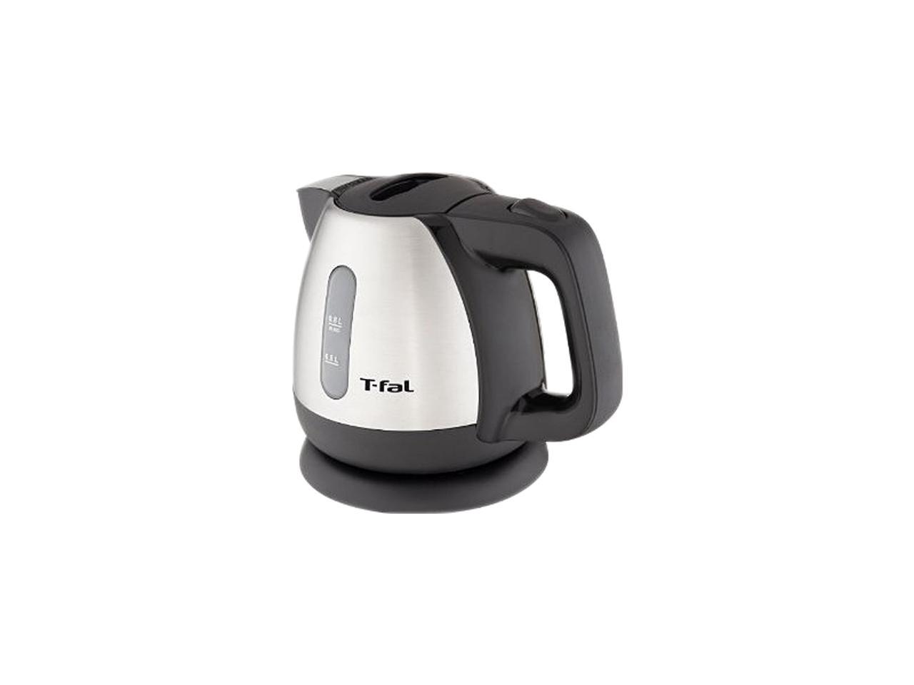 tefal brushed stainless steel kettle