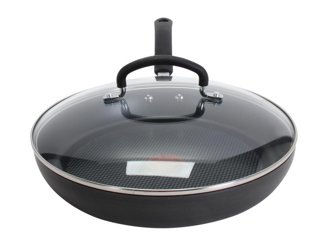 Tfal Ultimate Hard Anodized Nonstick 12Inch Covered Deep Saute Pan