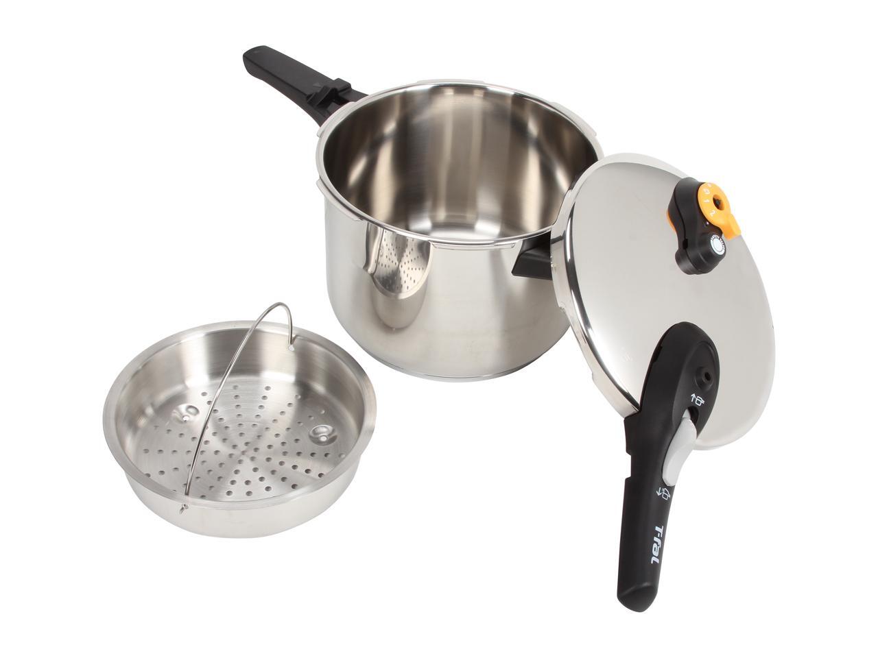 Tfal P2510737 Stainless Steel 6.3Quart Pressure Cooker