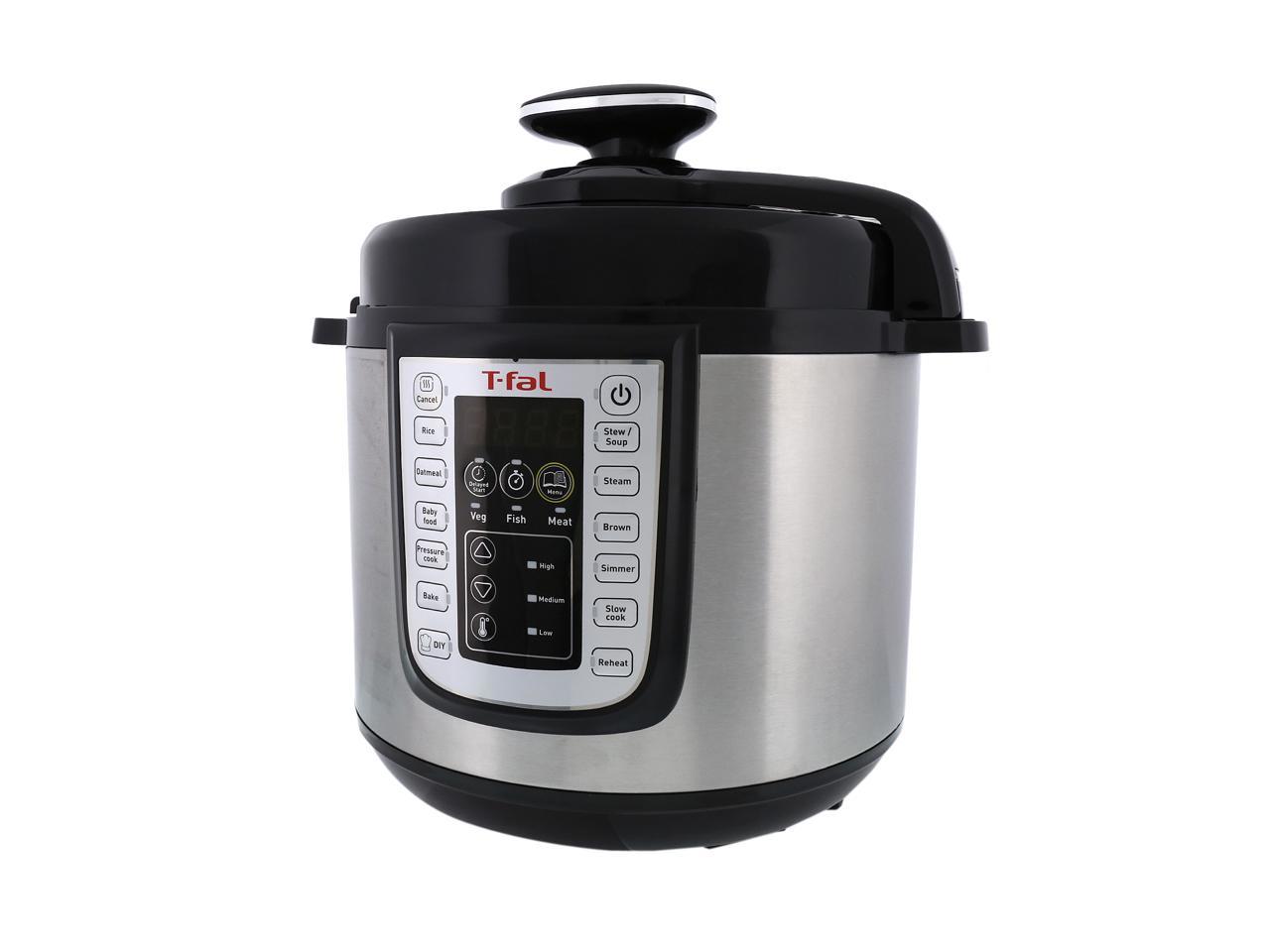 T-Fal CY505E51 6 Qt. 12-in-1 Programmable Electric Multi-Functional ...