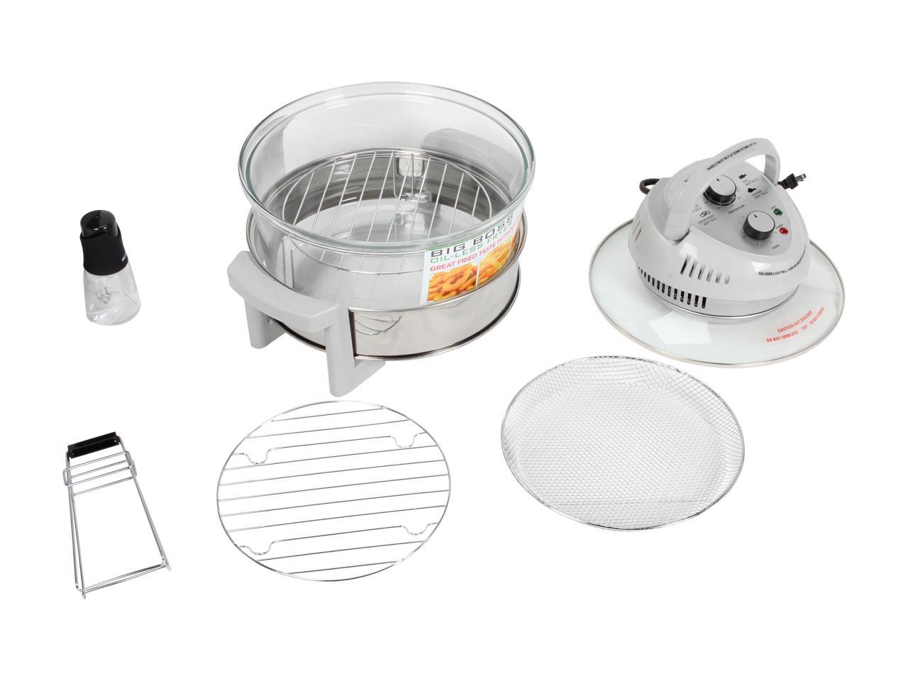 Big Boss 8605 SelfCleaning OilLess Fryer SILVER