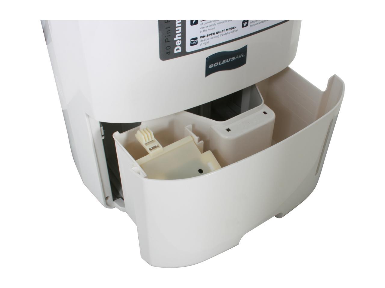 Soleus Air CFM40 40 Pint Dehumidifier White Newegg.ca