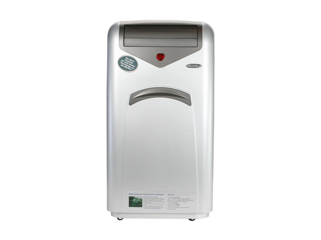 SOLEUS AIR LX100HP 4in1 10,000 BTU Capacity Portable Air Conditioner