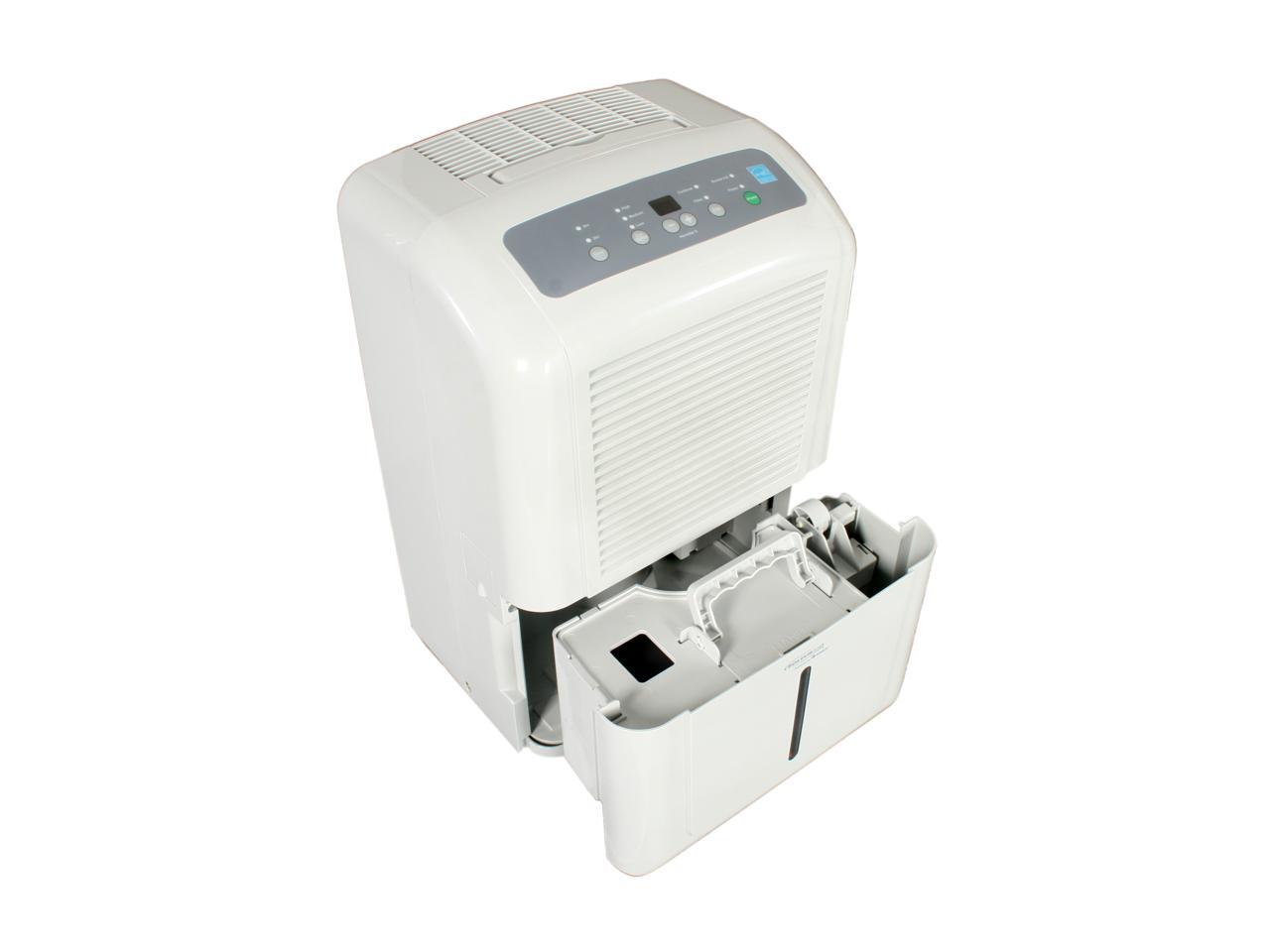 Soleus Air DP17003 Humidistat 70pint Portable Dehumidifier White