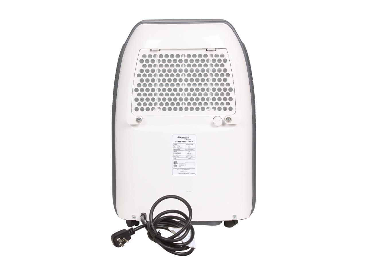 Soleus Air SGDEH254 Dehumidifier White