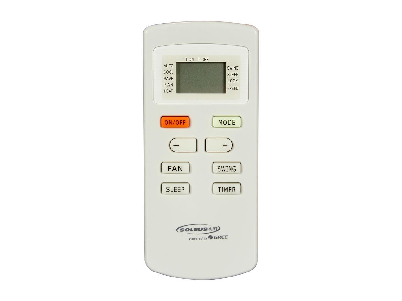Hotsmtbang Telecomando Universale Per Condizionatori Soleus – Sostitutivo Con Display °C – Senza Batterie