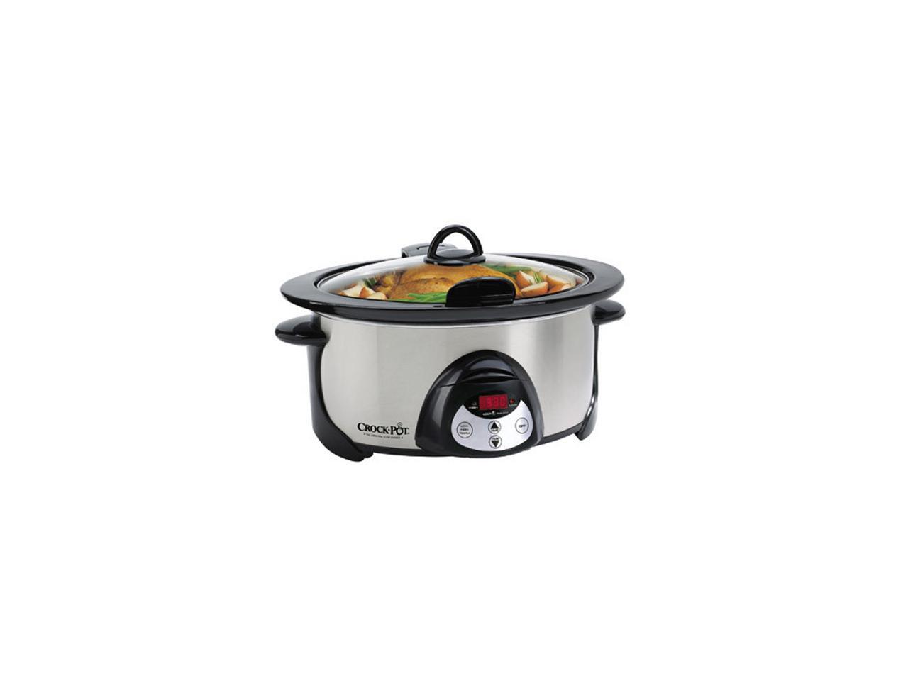CROCKPOT SCVC550HSS Stainless Steel SmartPot w/ Countdown