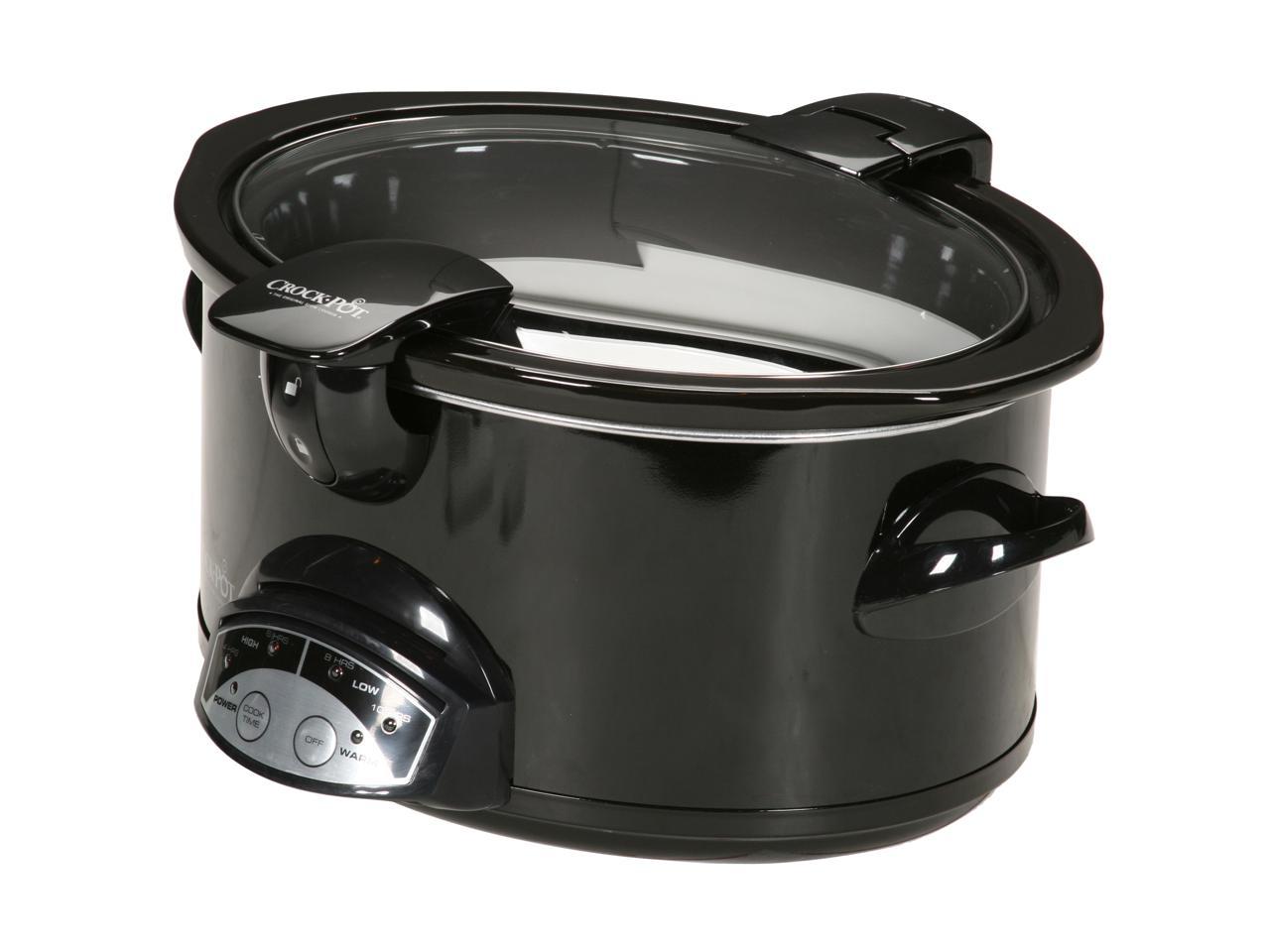 CROCK-POT SCVPS600-B Black Oval Smart-Pot Slow Cooker - Newegg.com