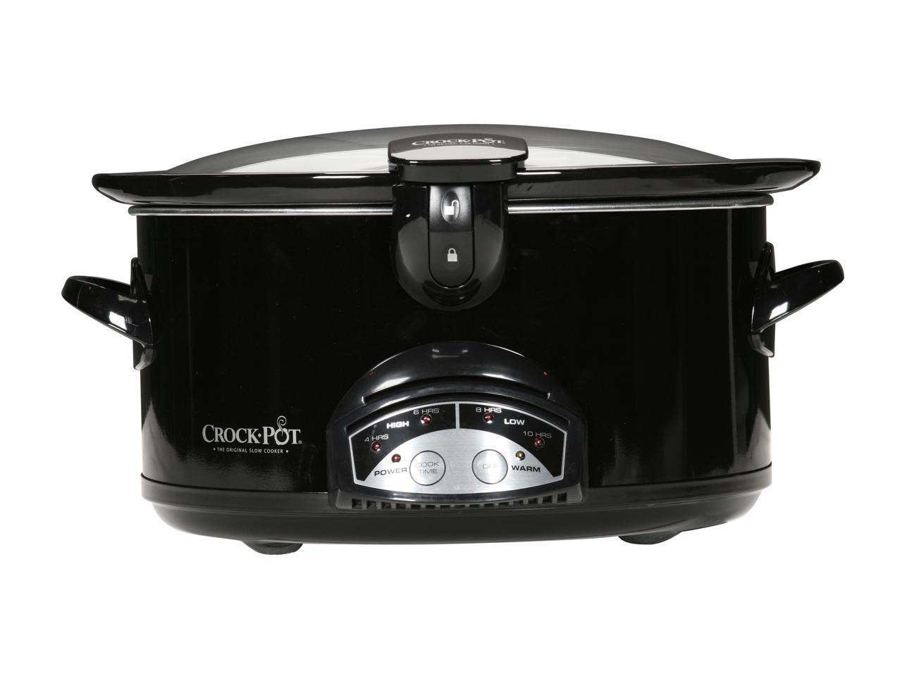 CROCK-POT SCVPS600-B Black Oval Smart-Pot Slow Cooker - Newegg.com