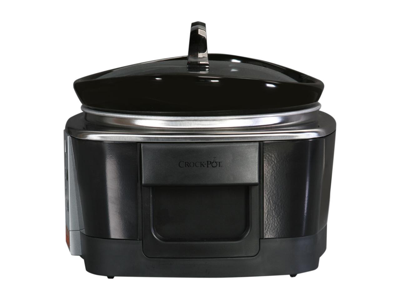 CROCK-POT SCCPQP600-B Black Designer Series Smart-Pot - Newegg.com