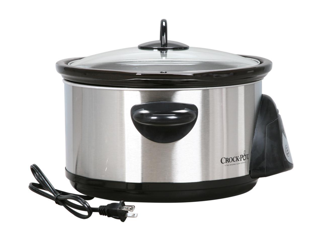 CROCKPOT SCRC501SSNP Stainless Steel Countdown Slow Cooker