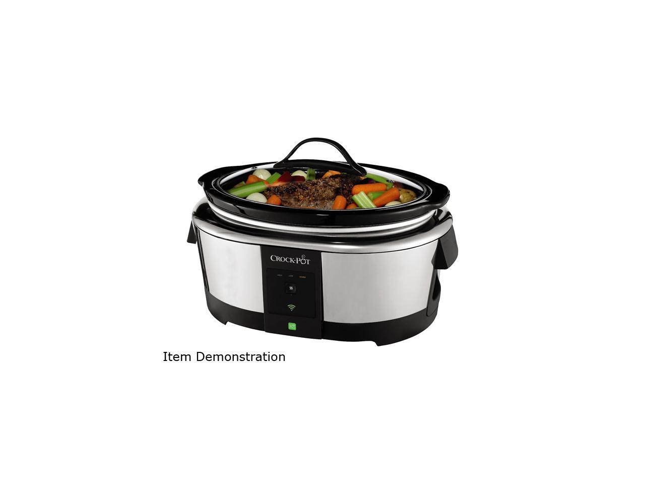 CROCKPOT SCCPWM600V2 6 Qt. 6QT WeMo Smart Slow Cooker